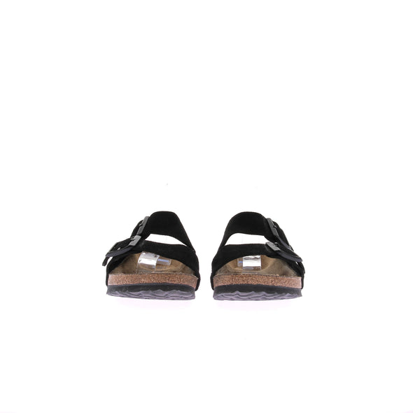 Sandales "Arizona" en daim noir