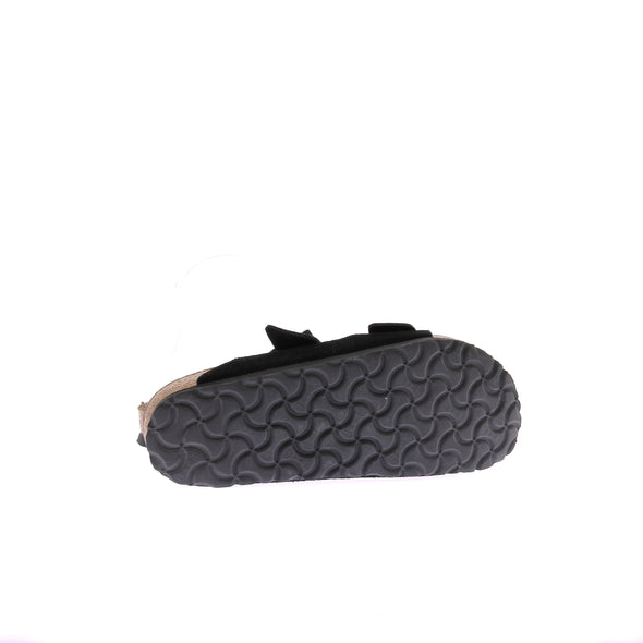 Sandales "Arizona" en daim noir