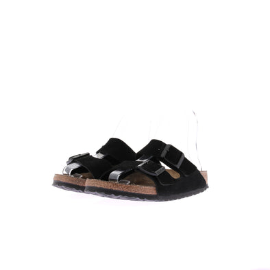 Sandales "Arizona" en daim noir