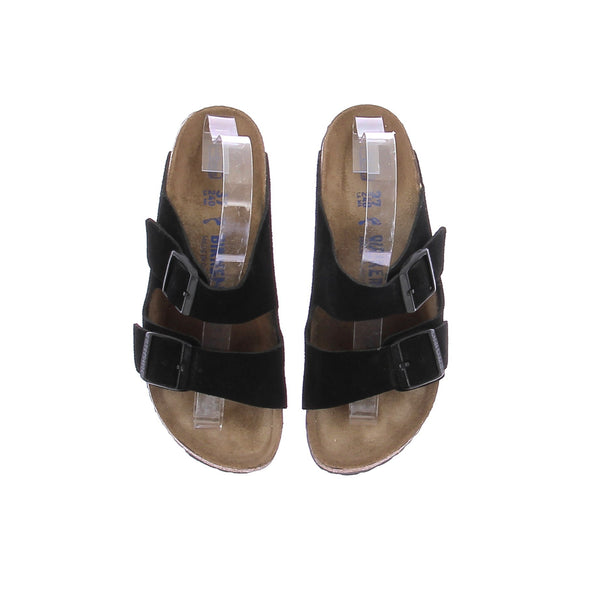 Sandales "Arizona" en daim noir