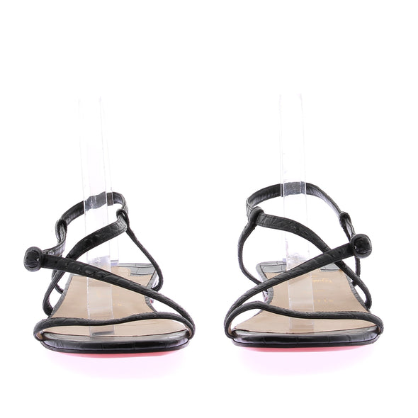Sandales en cuir