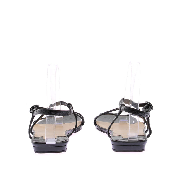 Sandales en cuir