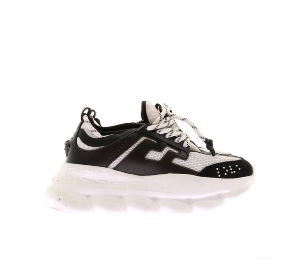 Baskets "Chain Reaction" blanches et marron