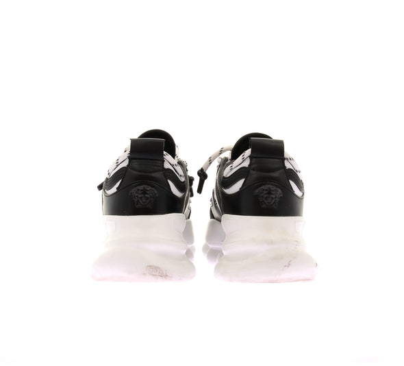 Baskets "Chain Reaction" blanches et marron