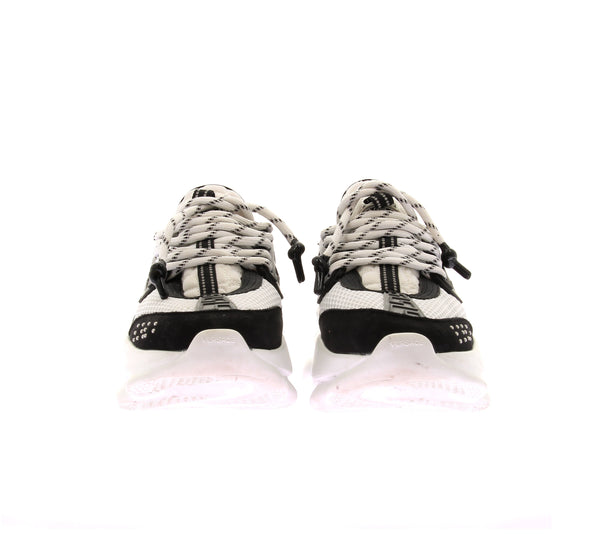 Baskets "Chain Reaction" blanches et marron