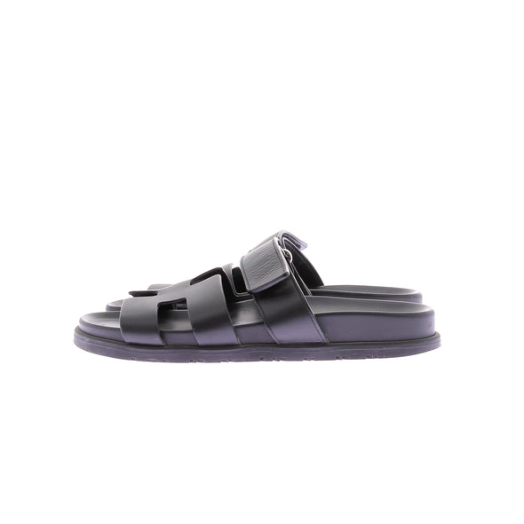 Sandales noires "Chypre"