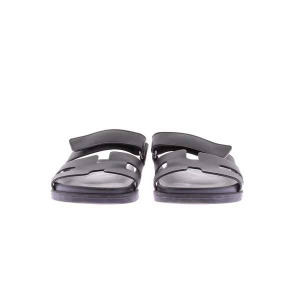 Sandales noires "Chypre"