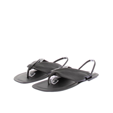 Sandales noires "Sahado"
