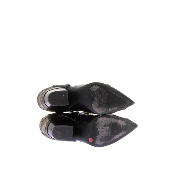 Santiags en cuir