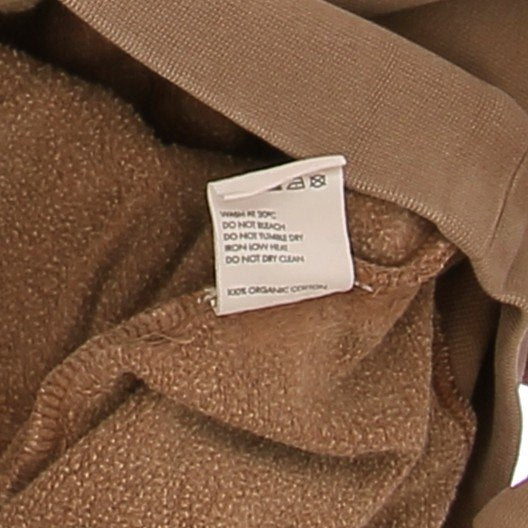 Sweat à capuche marron