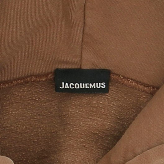 Sweat à capuche marron