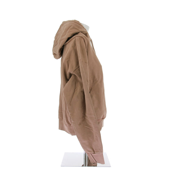 Sweat à capuche marron