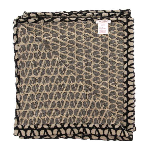 Serviette de plage bicolore