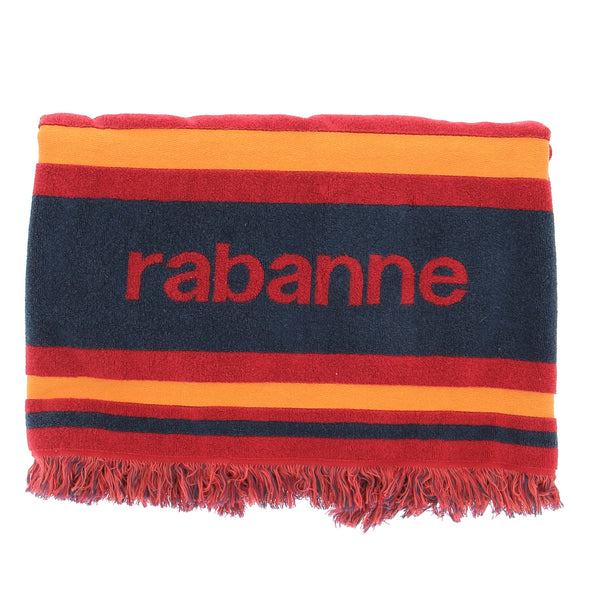 Serviette de bain tricolore