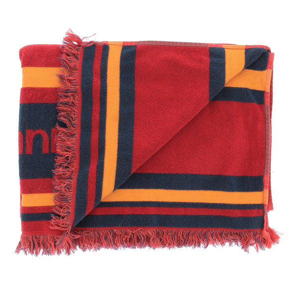 Serviette de bain tricolore