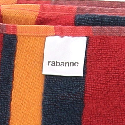 Serviette de bain tricolore