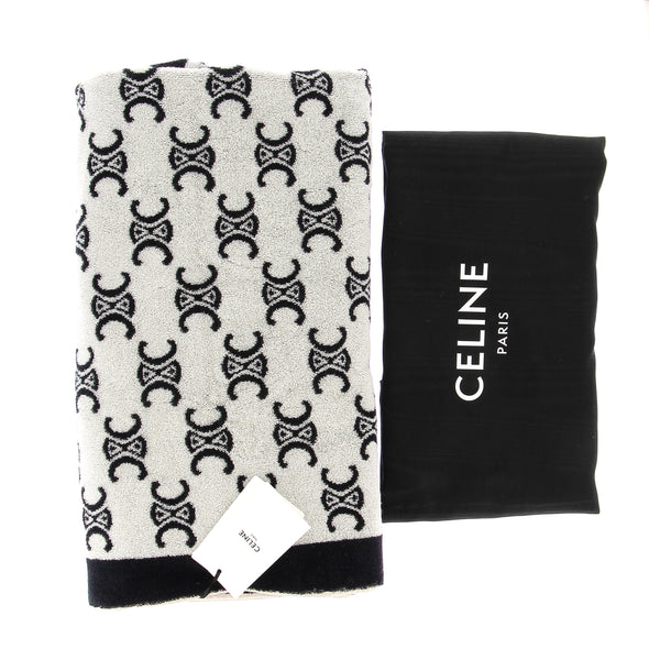 Serviette de plage bicolore