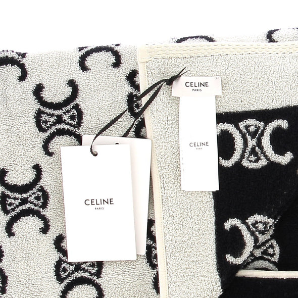Serviette de plage bicolore