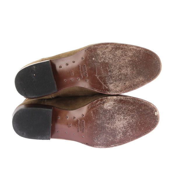 Bottes Santiags en daim
