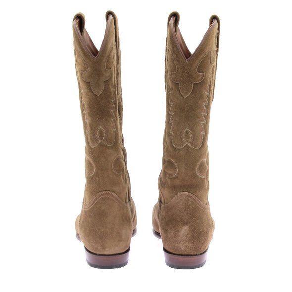 Bottes Santiags en daim