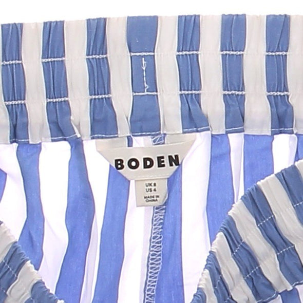 Short à rayures