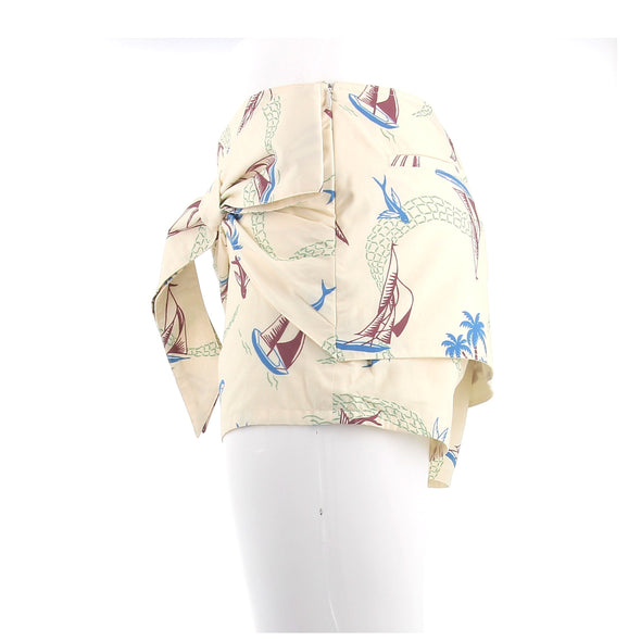 Short à imprimé