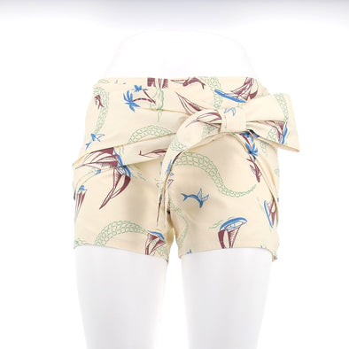 Short à imprimé