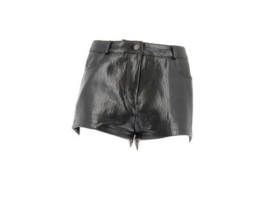 Short en cuir vegan