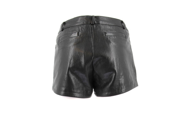 Short en cuir vegan