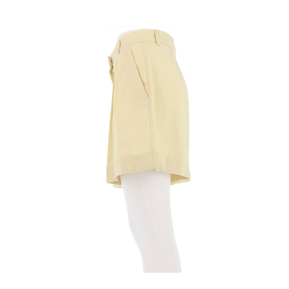 Short jaune