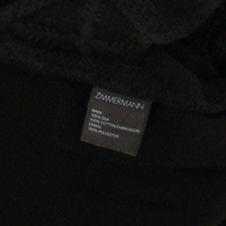 Short en soie noir