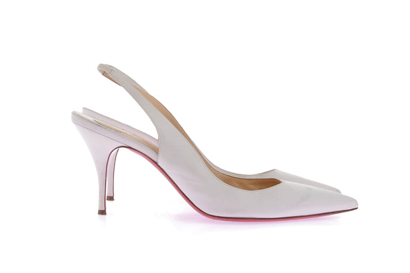 Escarpins Slingbacks blanches