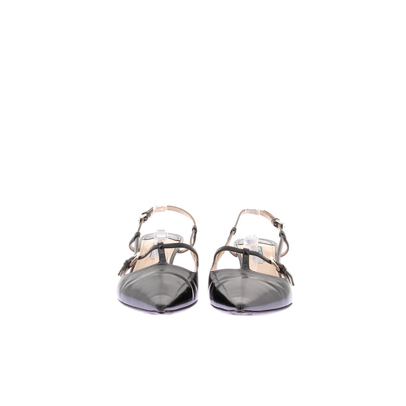 Slingbacks noirs