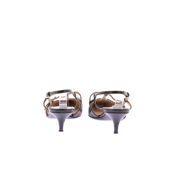 Slingbacks noirs
