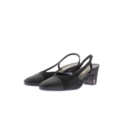Slingbacks noires