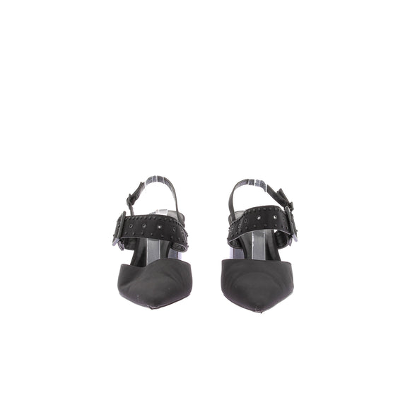 Slingbacks noirs