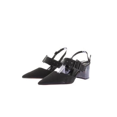Slingbacks noirs