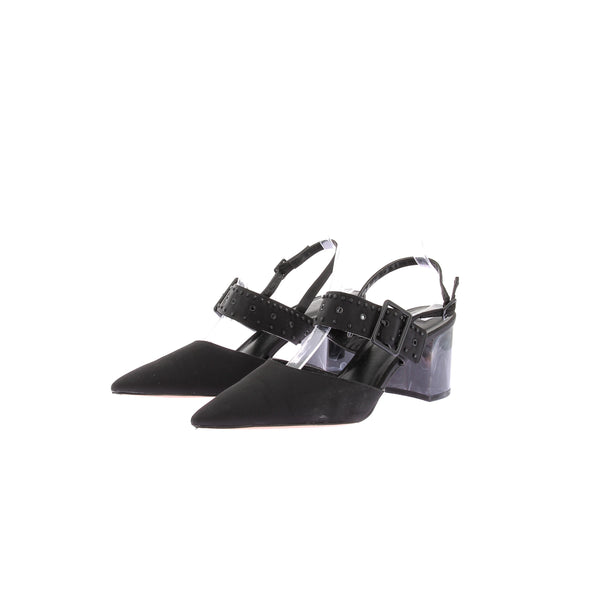 Slingbacks noirs
