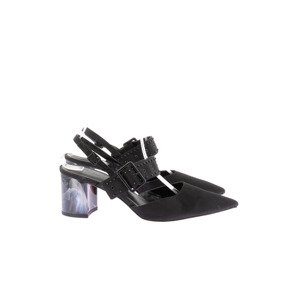 Slingbacks noirs