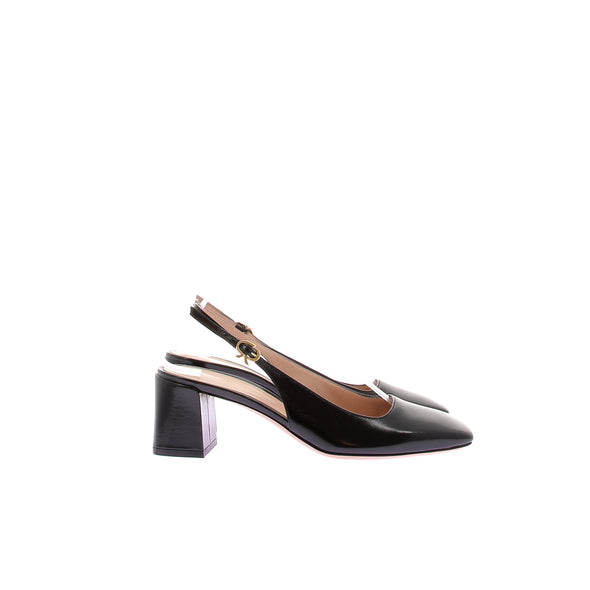 Slingbacks noires "Freeda"