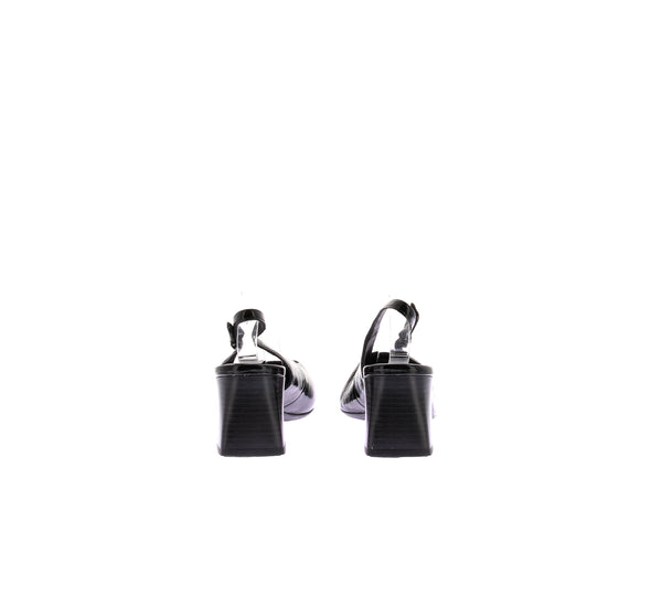 Slingbacks noirs "Altea"