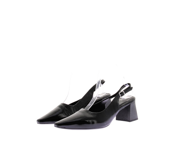 Slingbacks noirs "Altea"