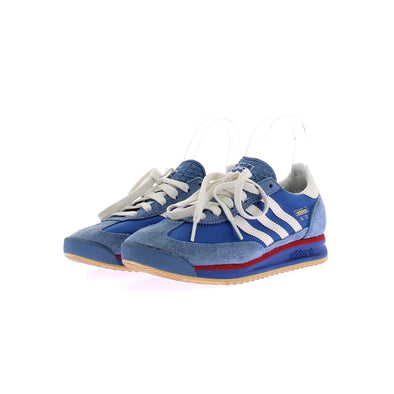 Baskets en cuir bleu "SL 72"