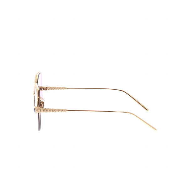Lunettes de soleil dorées