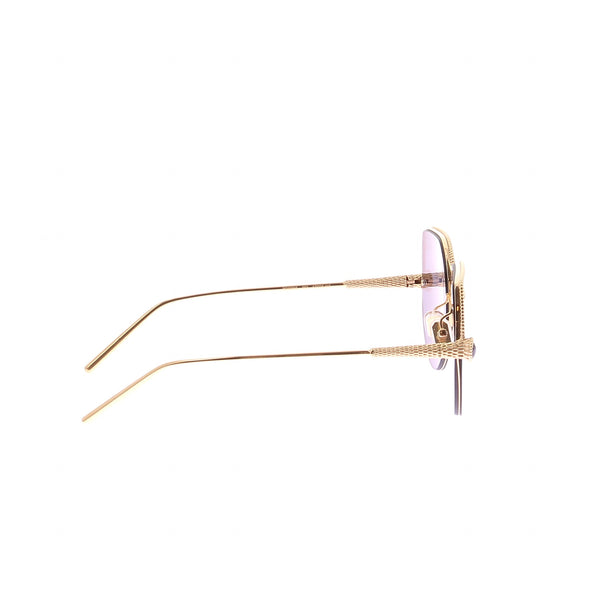 Lunettes de soleil dorées