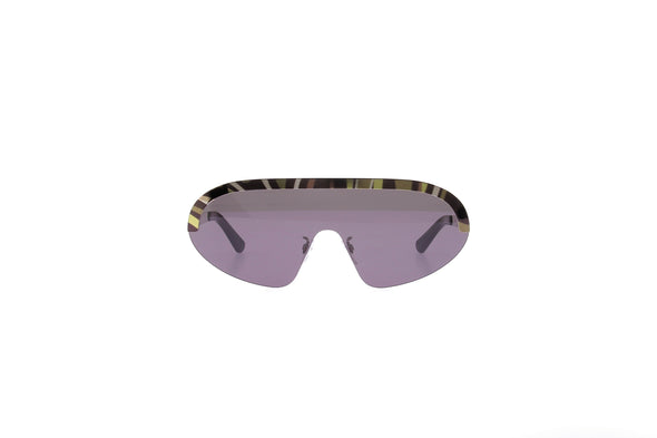 Lunettes de soleil "Marmo Detail Mask"