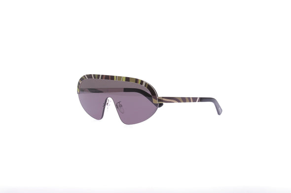 Lunettes de soleil "Marmo Detail Mask"