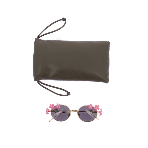Lunettes de soleil "Daisy Field" rose