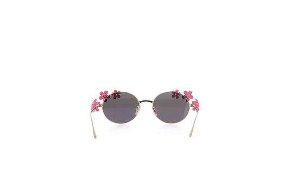 Lunettes de soleil "Daisy Field" rose