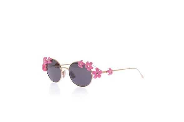 Lunettes de soleil "Daisy Field" rose